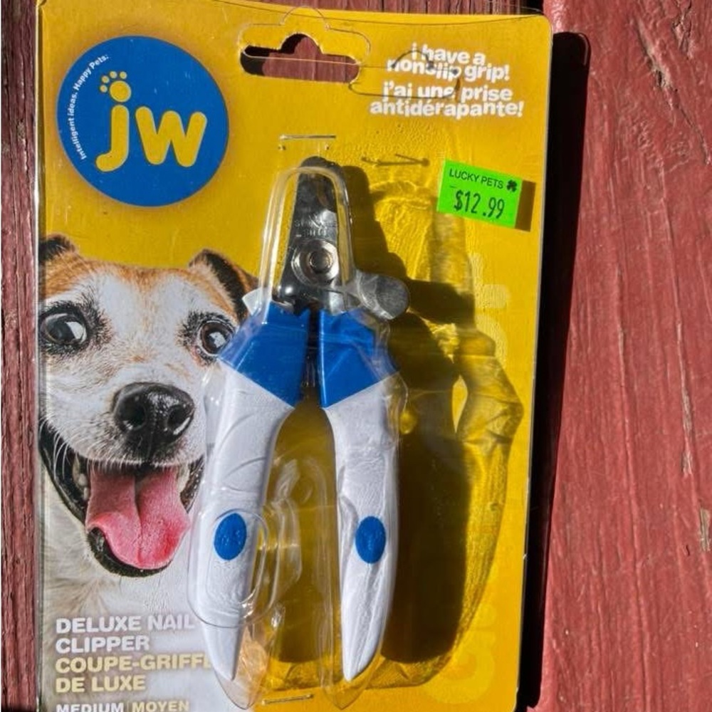 JW grip soft deluxe dog nail clippers, medium